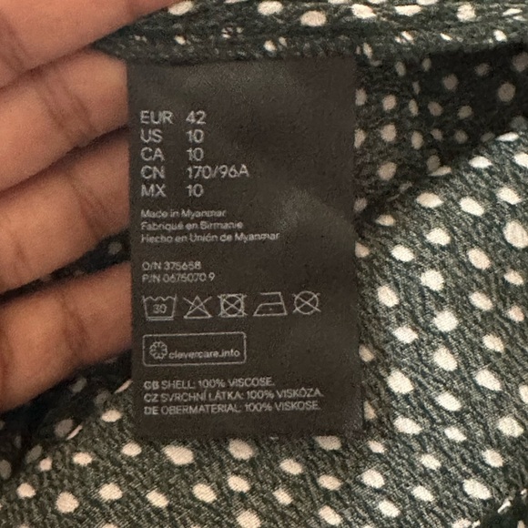 H&M blouse Sz. 10‎ - Picture 7 of 8
